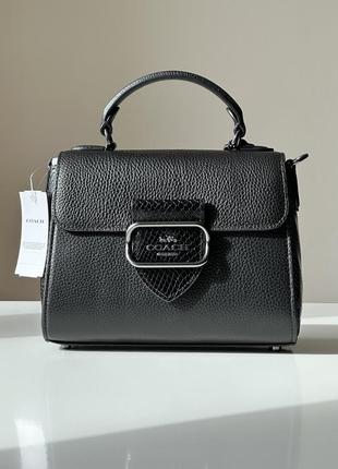 Coach сумка morgan top handle satchel, оригинал