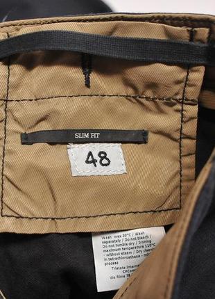 Завужені штани брюки c.p. company slim fit pants - 486 фото