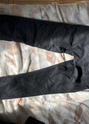 H&amp;m черные джинсы s, 27 skinny ankle10 фото