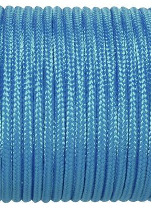 Паракорд голубой миникорд minicord 275(1 метр) нейлоновая веревка
