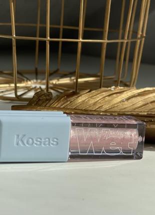 Блеск маселка плампер губ kosas wet lip oil plumping treatment gloss6 фото