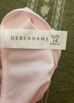 Шикарные, базовые, трусики, нежно разового цвета, от бренда: debenhams 👌9 фото