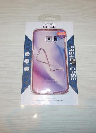 Чохол для samsung galaxy s6 edge fashion case swarovski tpu