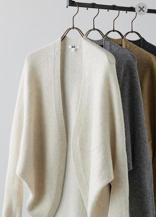 Uniqlo кардиган темно зеленого коліру