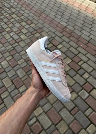 Adidas gazelle кроссовки кожаные кеды bb54722 фото