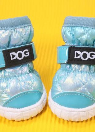 4шт/комплект водонепронецаемая обувь для собак и котов. зимние ботинки для собак, сапоги для животных.8 фото