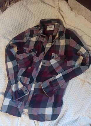 Качественная плотная рубашка house