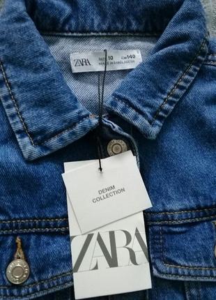 Нова дитяча джинсова сукня zara3 фото