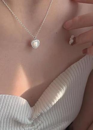 Намисто з серцем love 3