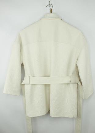 Шикарна куртка жакет claudie pierlot gerome belted cotton-blend twill jacket7 фото