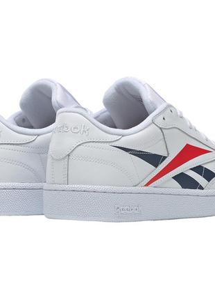 Кожаные белые кроссовки reebok classics club c 85&nbsp;  37-38-39 размер3 фото