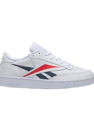 Кожаные белые кроссовки reebok classics club c 85   37-38-39 размер