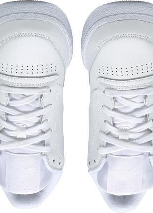 Кожаные белые кроссовки reebok classics club c 85&nbsp;  37-38-39 размер4 фото