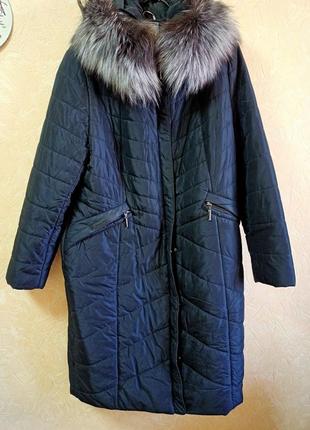 Зимнее пальто с капюшоном damader
