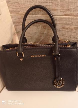 Сумка кожаная michael kors