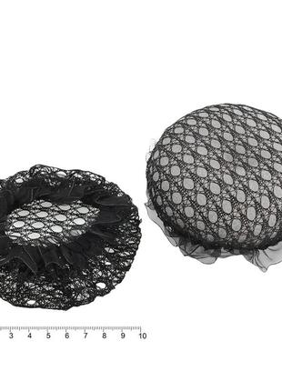 Сеточка для гульки крупная ячейка чёрная 10 см (упаковка 12 шт)2 фото