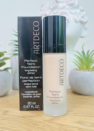 Оригінал artdeco perfect teint foundation тональний крем 12 soft vanilla оригинал тональный крем