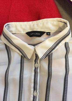 Стильная легкая блуза в полоску new look4 фото