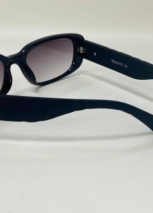Жіночі коригуючі прямокутні тоновані окуляри, чорний4 фото