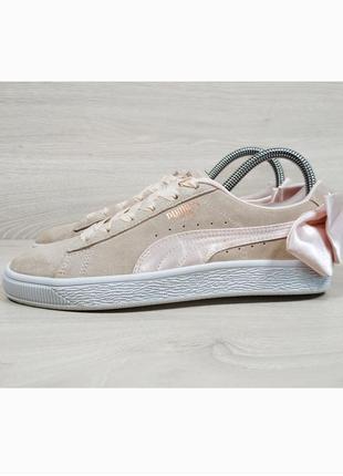 Замшеві жіночі кросівки puma suede оригінал, розмір 38