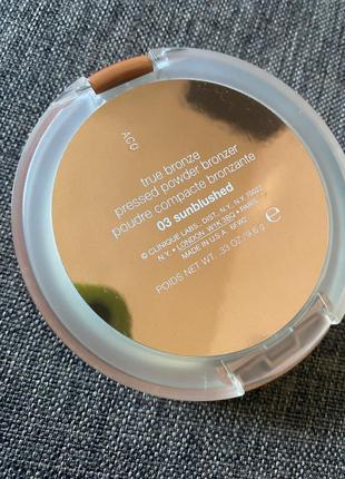 Clinique true bronze pressed powder bronzer компактная пудра № 03.6 фото