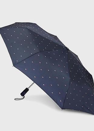 Парасолька tommy hilfiger, колір синій😍 парасоля зонт зонтик