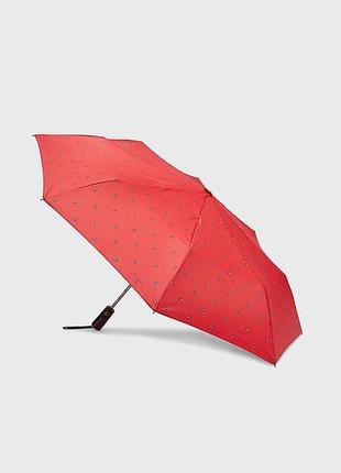 Парасолька tommy hilfiger, колір червоний😍 парасоля зонт зонтик