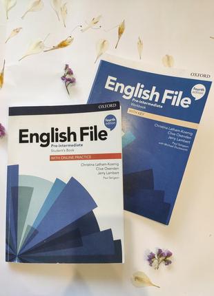 English file 4th edition pre-intermediate student's book with online practice