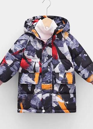 Удлиненная куртка для мальчика