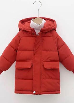 Подовжена куртка для дітей