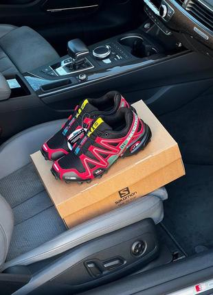 Последние пары!salomon speedcross 3 black red7 фото