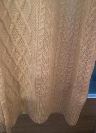 Классное вязаное платье, h&m, шерсть!2 фото