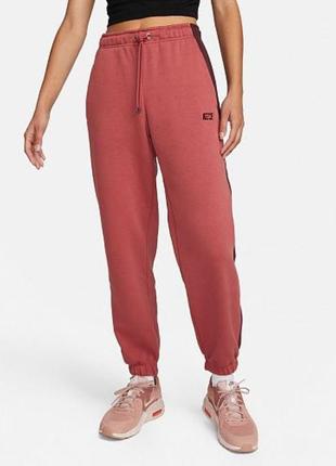 Оригинальный женские спортивные штаны trail nike w nsw ic flc pant ce на флисе