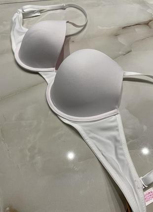 Бюстгальтер pink wear everywhere lightly lined bra victoria’s secret  оригінал  38b