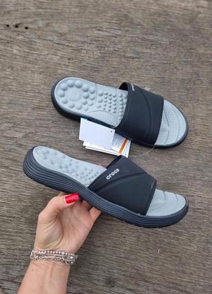 Шлепанцы crocs reviva w8-38/39, с массажной стелькой