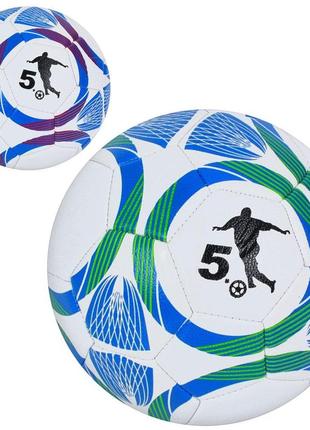 Мяч футбольный размер 5, пу, 400-420г, ламинированный ms 3692