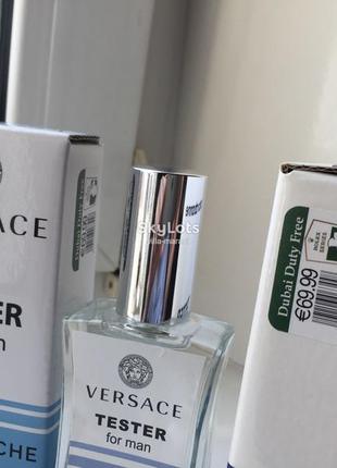 Тестер duty free! суперовий парфюм versace man eau fraiche 60ml абсолютно новий .2 фото