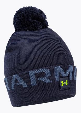 Under armour ua halftime fleece pom 1373093 558 шапка оригінал унісекс3 фото