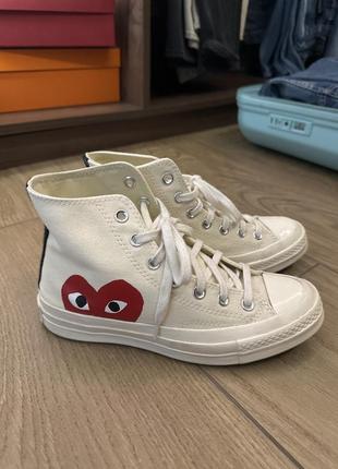 Кеди converse x comme does garçons