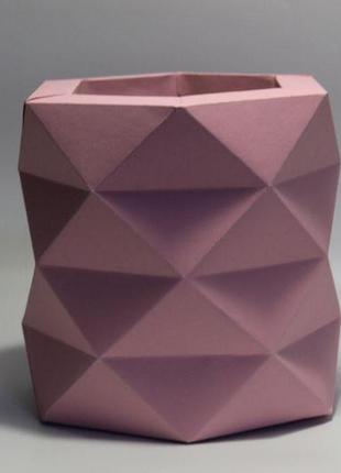 Світло-рожева коробка s (15х18 см) для створення розкішних мильних композицій1 фото