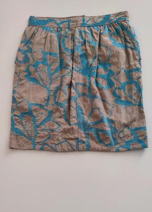 Bruuns bazaar  премиум хлопковая юбка вышивка /8484/5 фото
