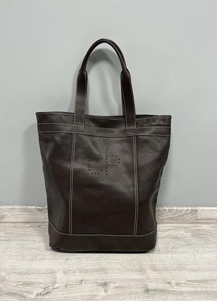 Кожаная сумка longchamp