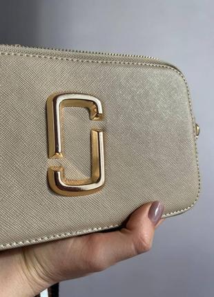 Женская сумка marc jacobs logo mj марк джейкобс маленькая сумка на плечо сумка из экокожи6 фото