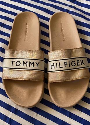 Шлепанцы tommy hilfiger