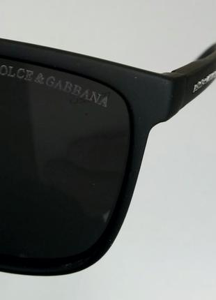 Dolce & gabbana очки мужские солнцезащитные черные поляризированые8 фото