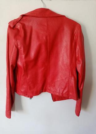 Куртка косуха червона, розмір 42-442 фото