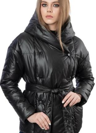 Куртка на осень весну черная куртка легкая y2k lolita oldmoney vintage