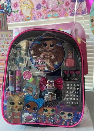 L.o.l surprise! townley girl backpack cosmetic makeup.дитяча косметика.3 фото