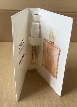 Chanel coco mademoiselle edp 2 ml2 фото