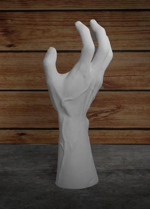 Фосфорисцентная (бирюзовое свечение) «рука из преисподней» с возможностью крепления на стену (12010050199)4 фото